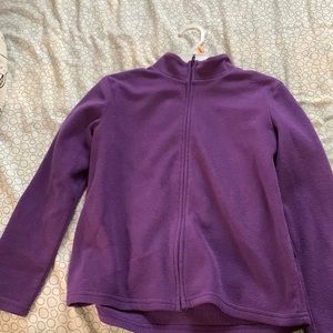 Purple long sleeve sweater